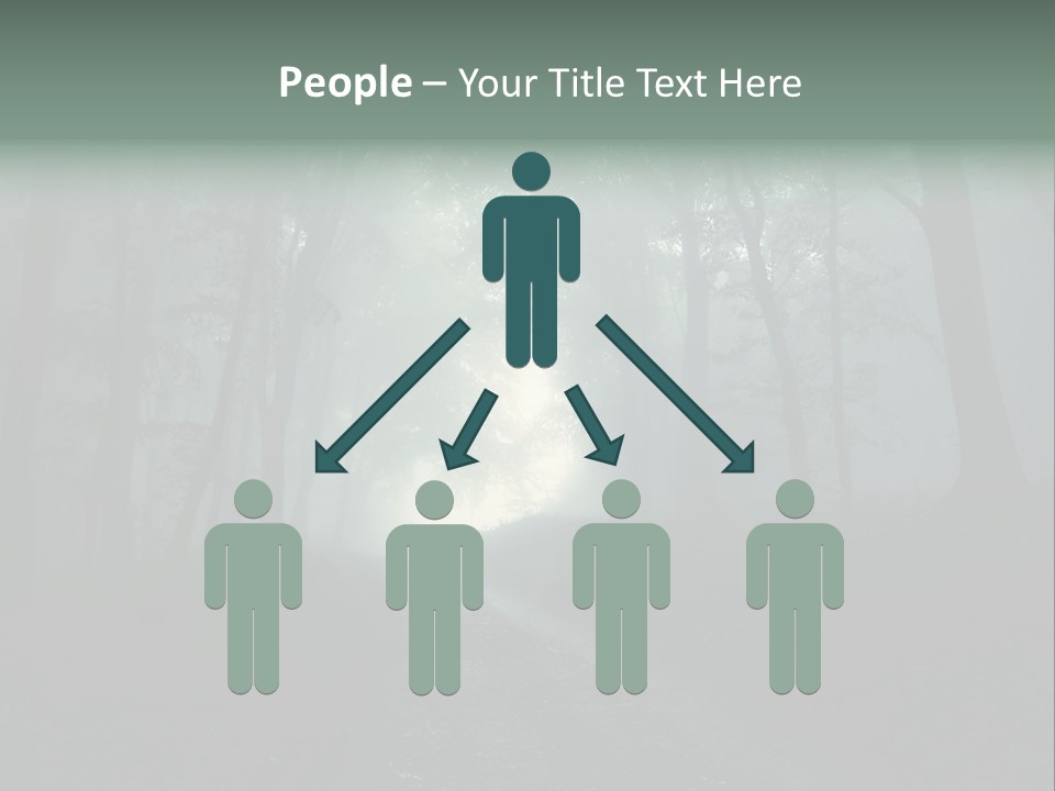 Evil Orange Ground PowerPoint Template