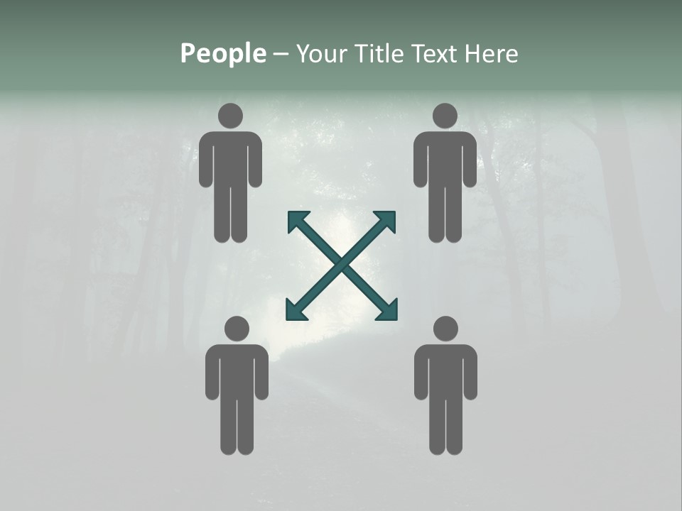 Evil Orange Ground PowerPoint Template