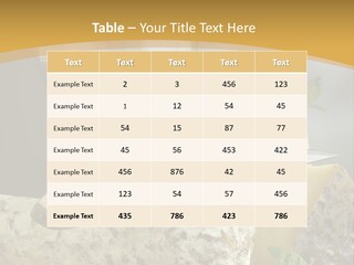 Black Sardinian Appetiser PowerPoint Template