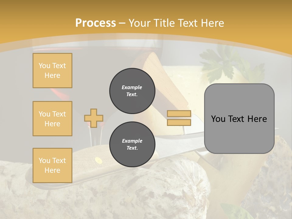 Black Sardinian Appetiser PowerPoint Template