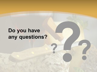 Black Sardinian Appetiser PowerPoint Template