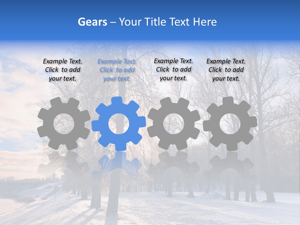 Maple Sun Covered PowerPoint Template