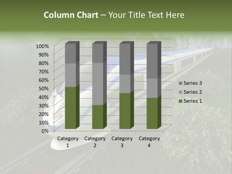 Rapid Tree Railway PowerPoint Template