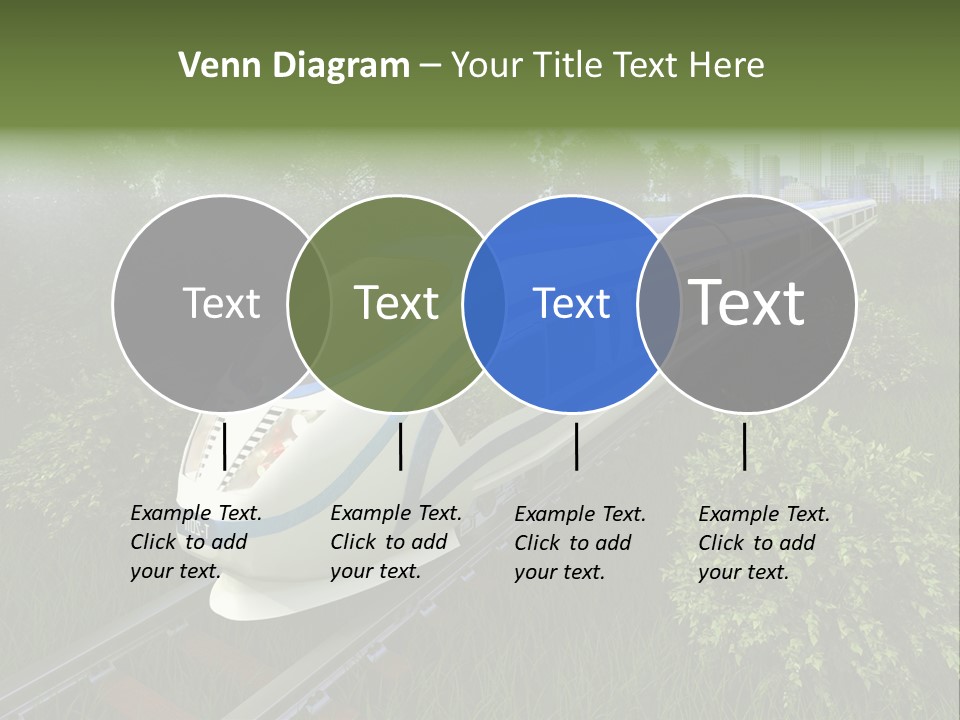 Rapid Tree Railway PowerPoint Template