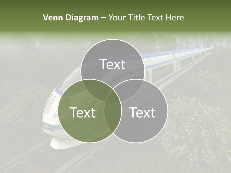 Rapid Tree Railway PowerPoint Template