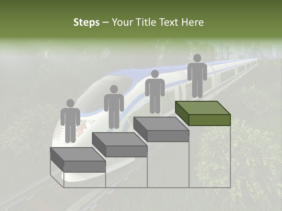 Rapid Tree Railway PowerPoint Template