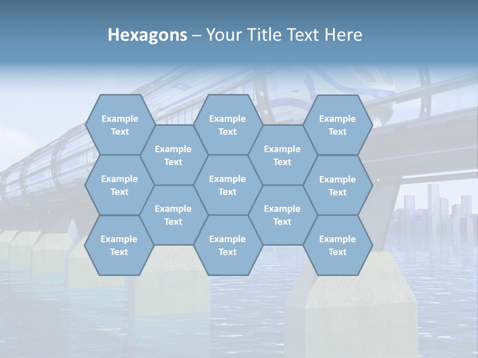 Bridge Rapid Ocean PowerPoint Template