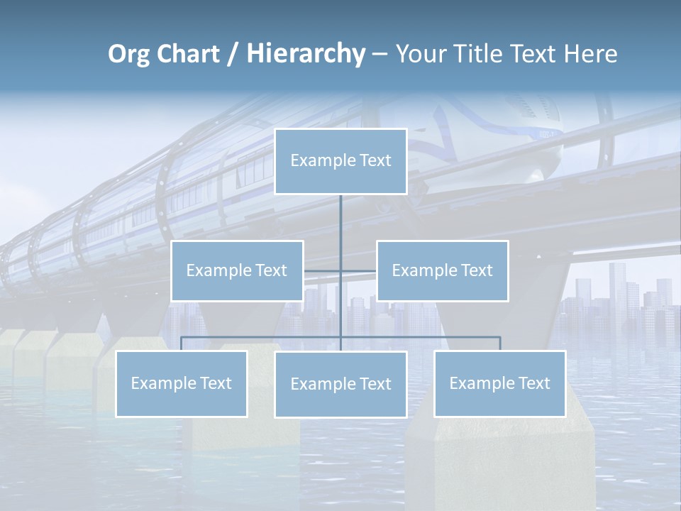 Bridge Rapid Ocean PowerPoint Template