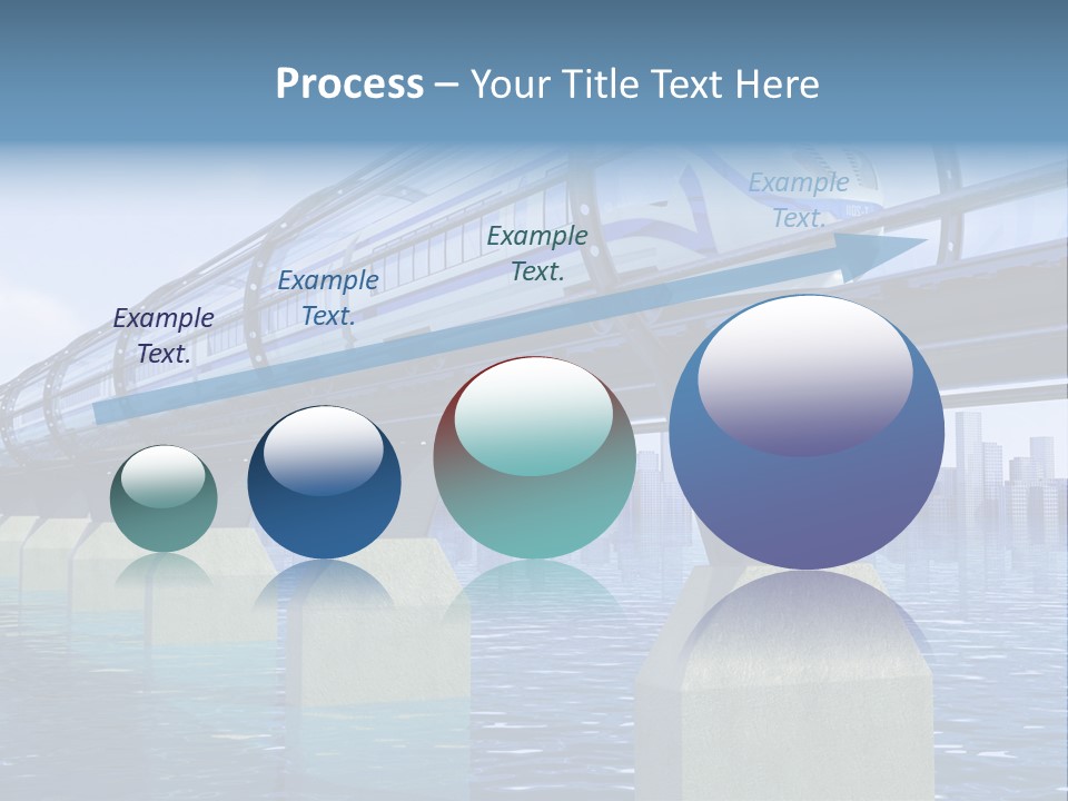 Bridge Rapid Ocean PowerPoint Template