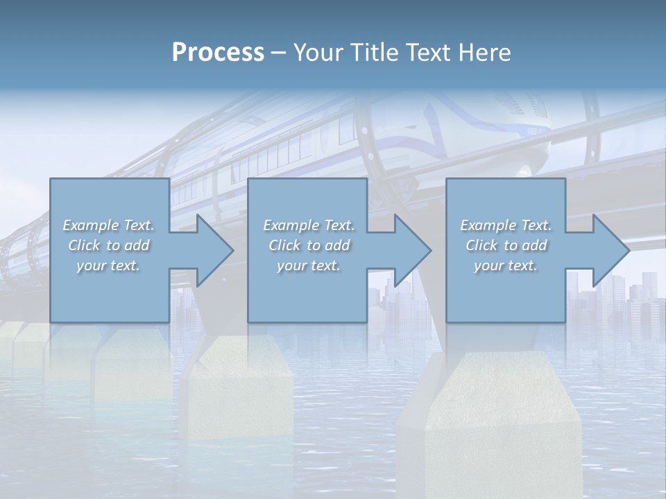 Bridge Rapid Ocean PowerPoint Template