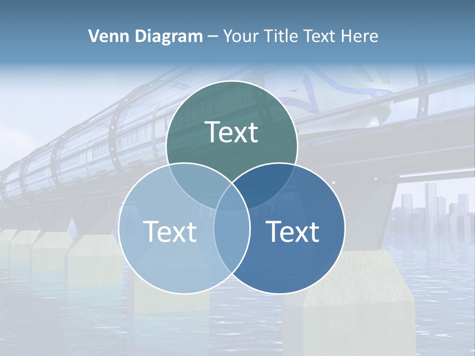 Bridge Rapid Ocean PowerPoint Template