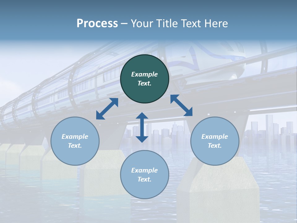 Bridge Rapid Ocean PowerPoint Template