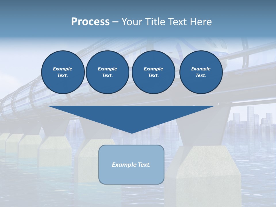 Bridge Rapid Ocean PowerPoint Template