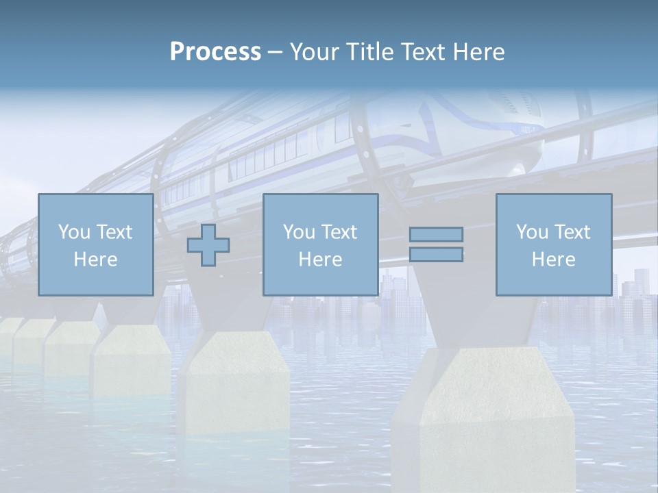 Bridge Rapid Ocean PowerPoint Template