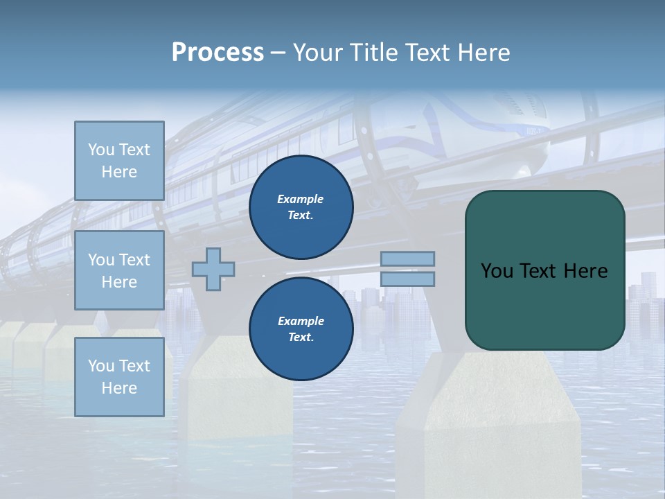 Bridge Rapid Ocean PowerPoint Template