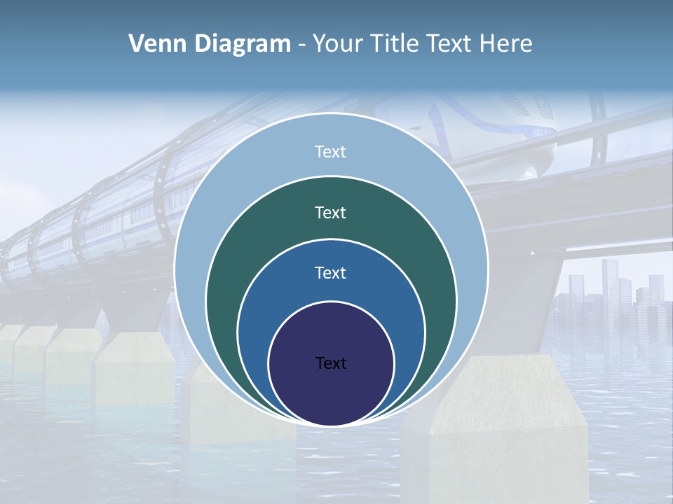Bridge Rapid Ocean PowerPoint Template