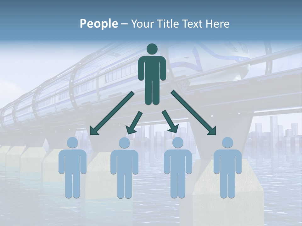 Bridge Rapid Ocean PowerPoint Template