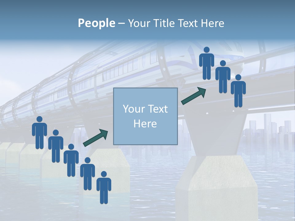 Bridge Rapid Ocean PowerPoint Template