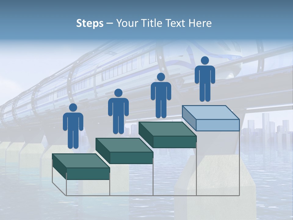 Bridge Rapid Ocean PowerPoint Template