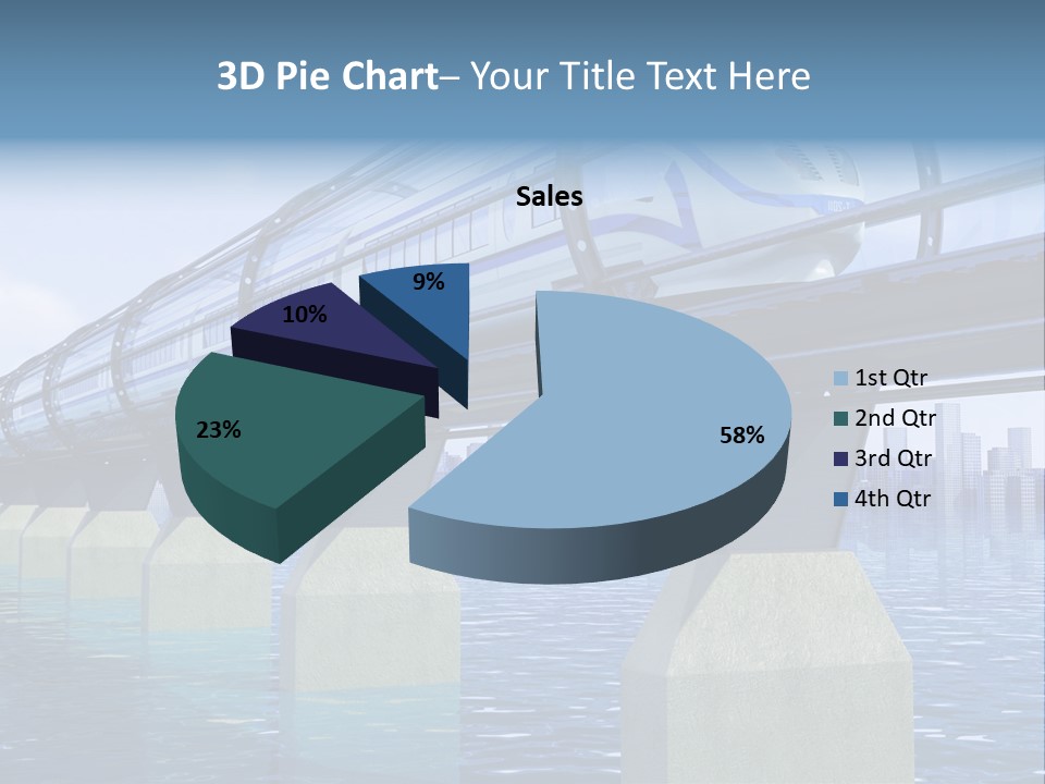 Bridge Rapid Ocean PowerPoint Template