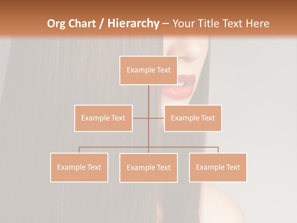 Femininity Beautiful Photo PowerPoint Template