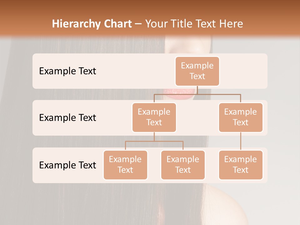 Femininity Beautiful Photo PowerPoint Template