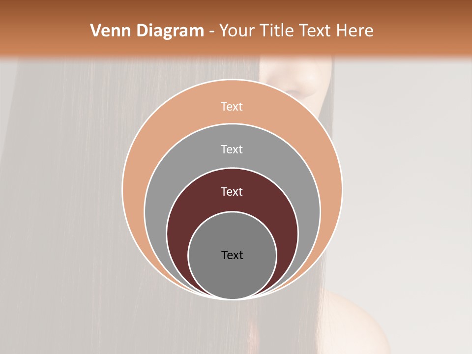 Femininity Beautiful Photo PowerPoint Template