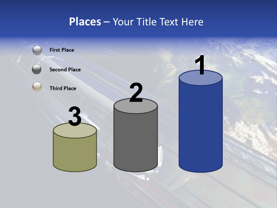 Space Technology Cloud PowerPoint Template