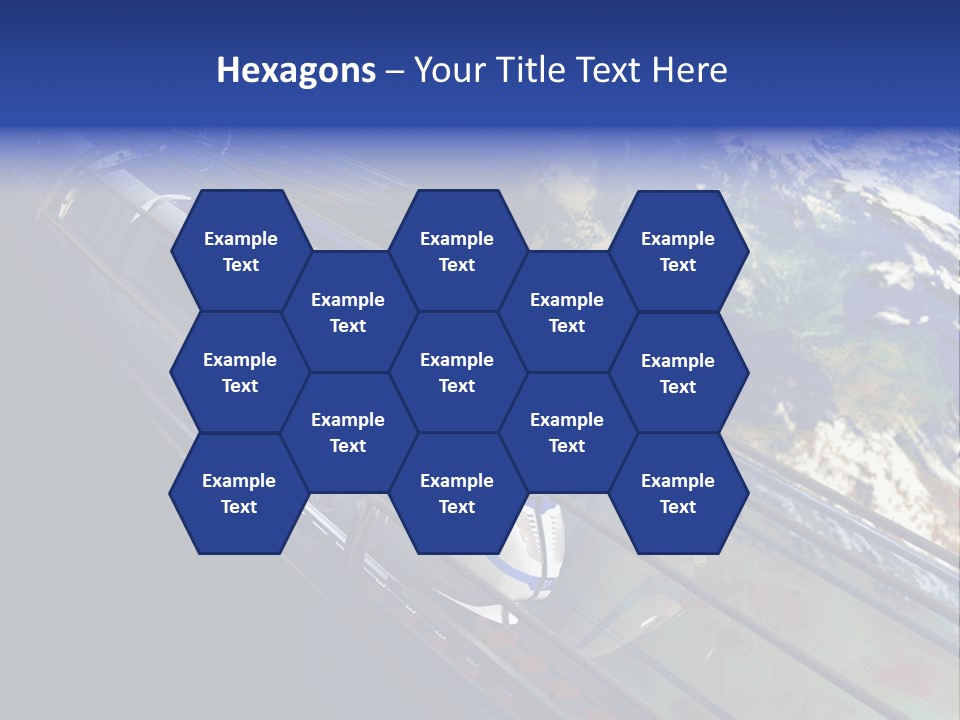 Space Technology Cloud PowerPoint Template