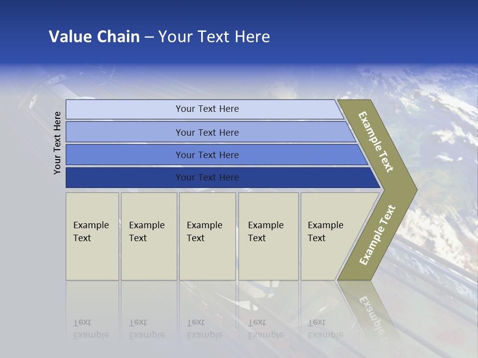 Space Technology Cloud PowerPoint Template