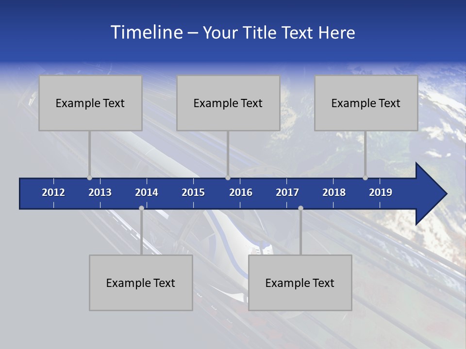 Space Technology Cloud PowerPoint Template