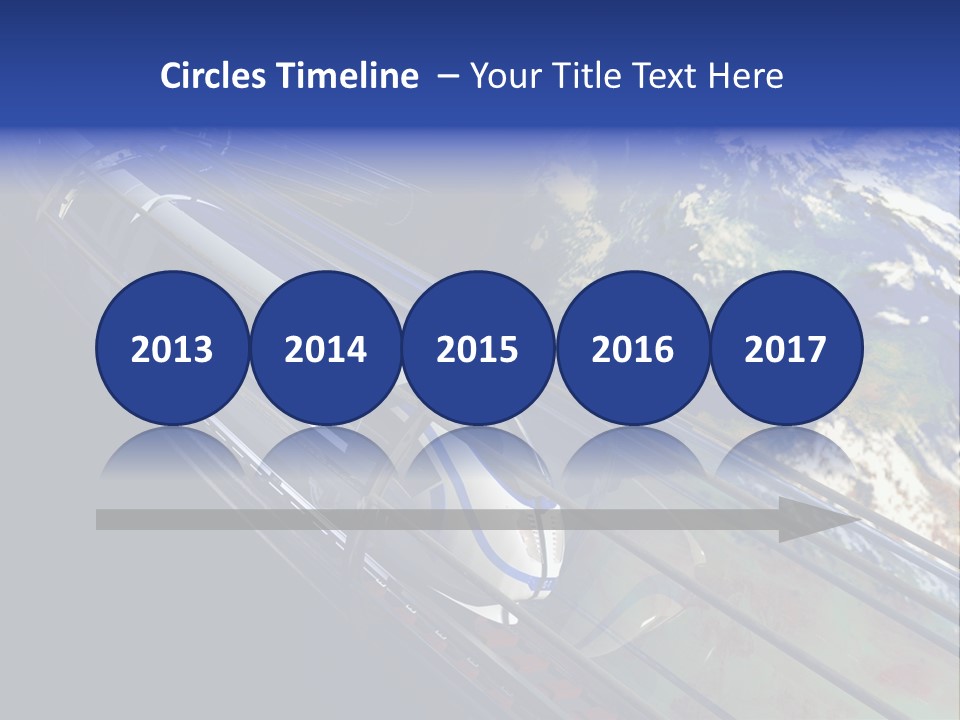 Space Technology Cloud PowerPoint Template