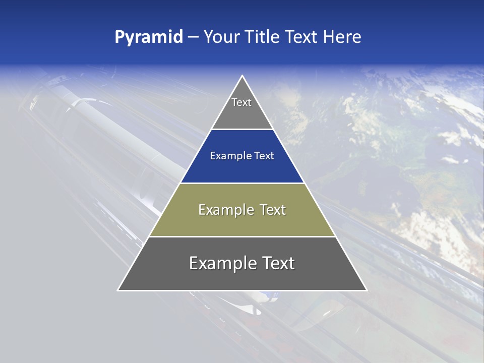 Space Technology Cloud PowerPoint Template