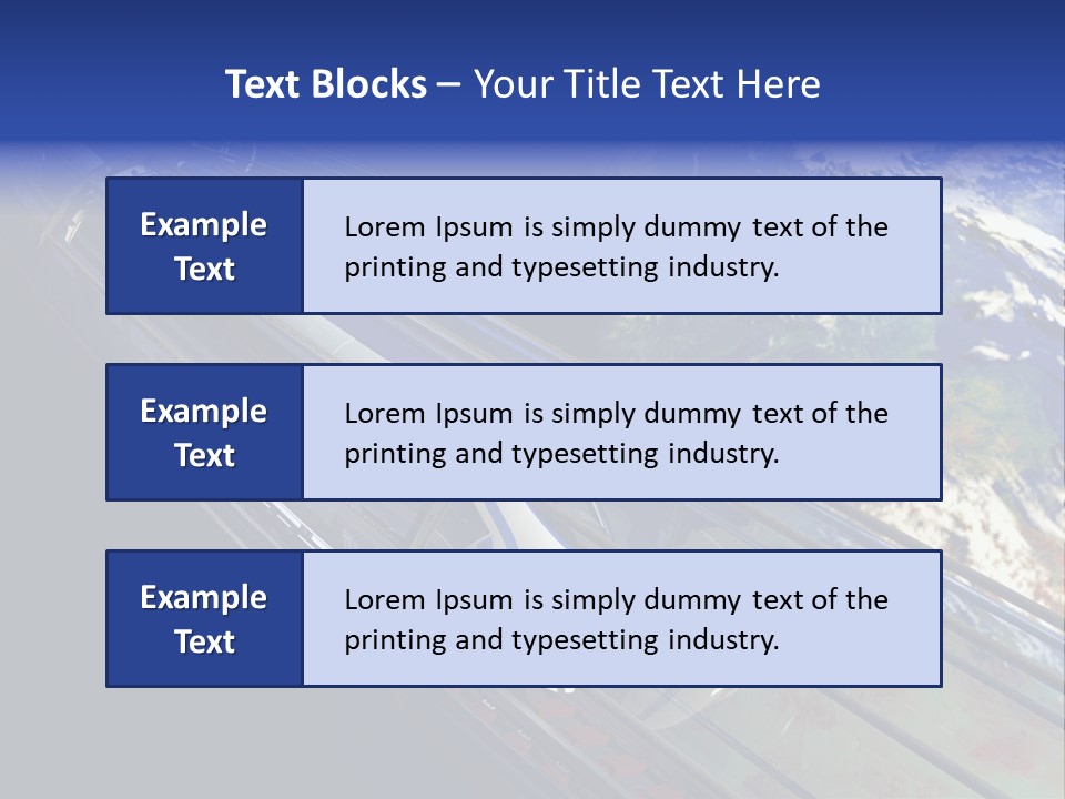Space Technology Cloud PowerPoint Template