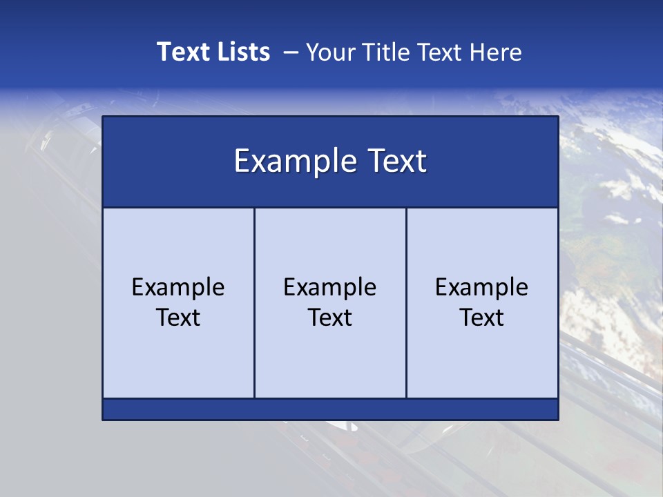 Space Technology Cloud PowerPoint Template
