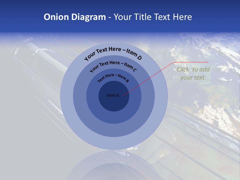 Space Technology Cloud PowerPoint Template