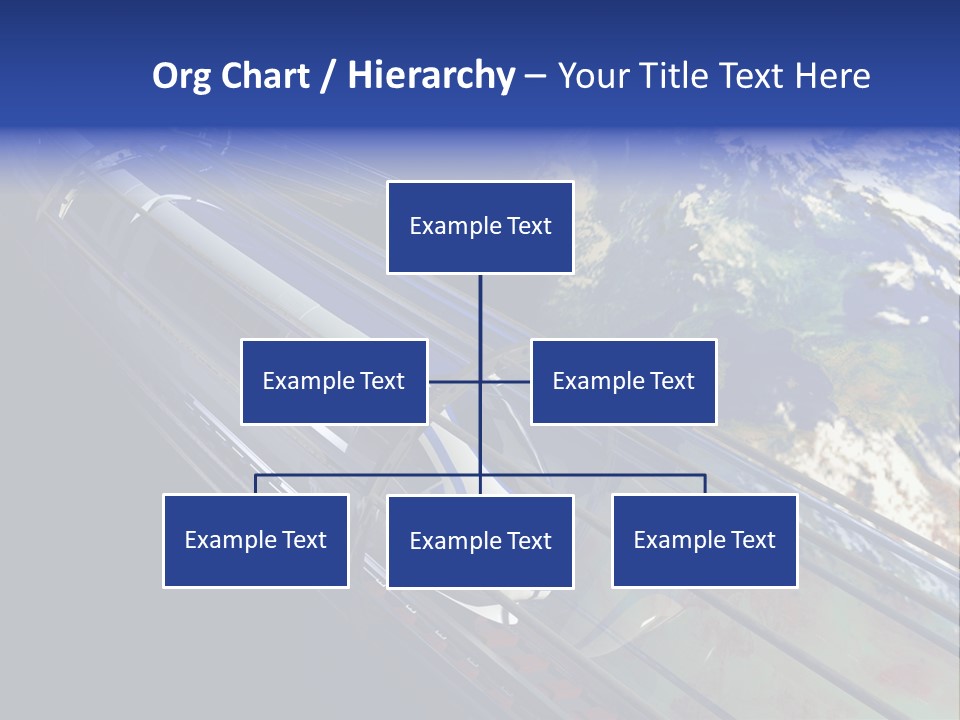 Space Technology Cloud PowerPoint Template