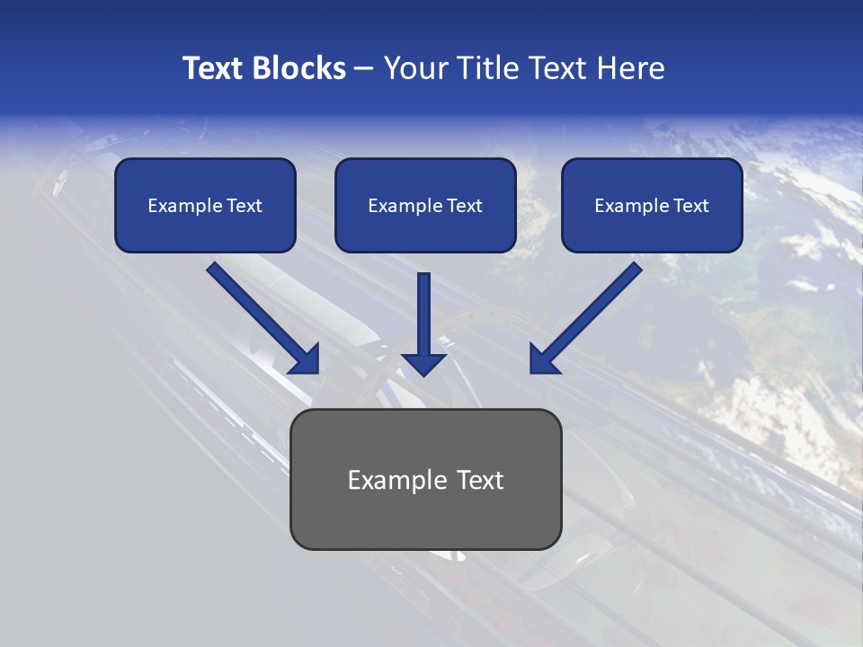 Space Technology Cloud PowerPoint Template