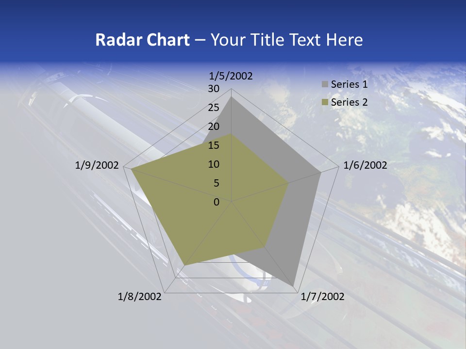 Space Technology Cloud PowerPoint Template