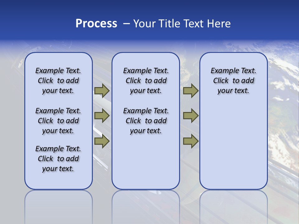 Space Technology Cloud PowerPoint Template