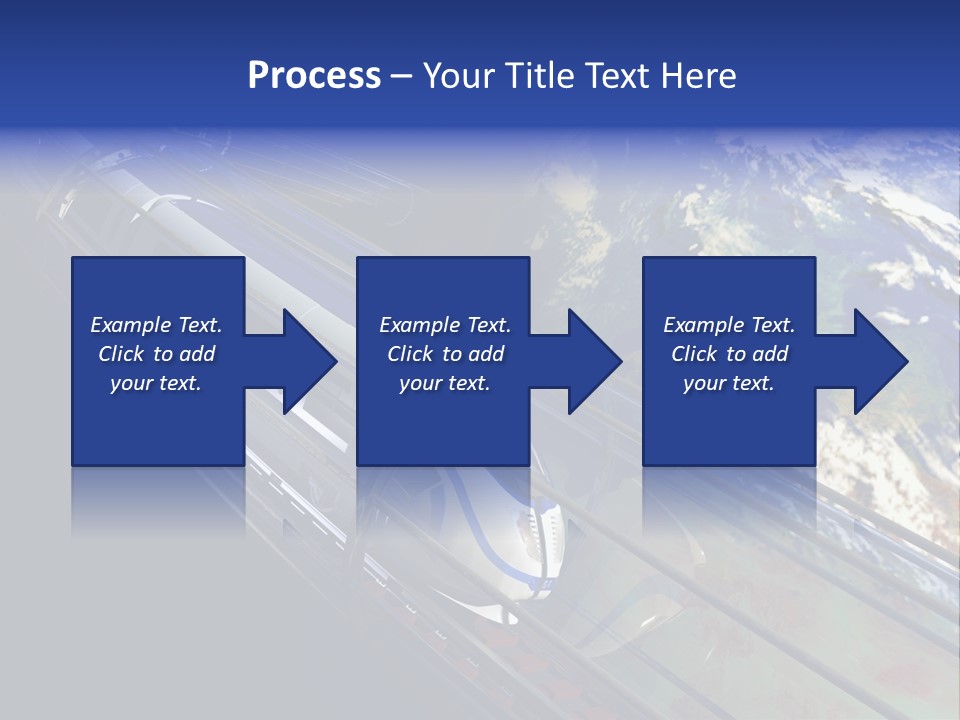 Space Technology Cloud PowerPoint Template