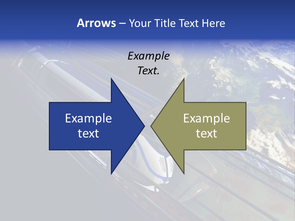 Space Technology Cloud PowerPoint Template