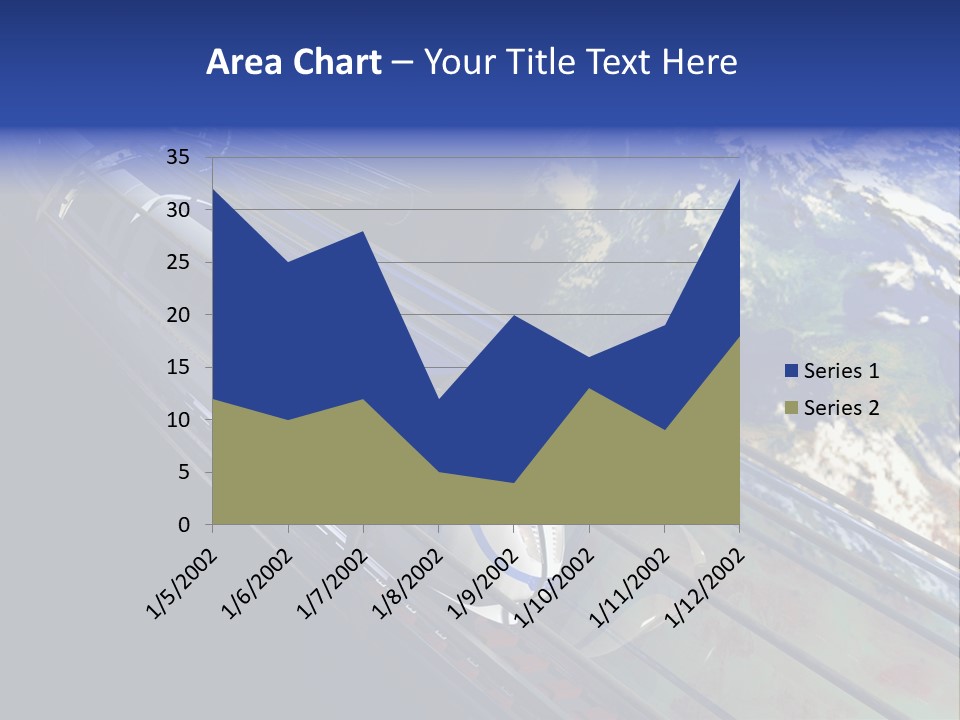 Space Technology Cloud PowerPoint Template
