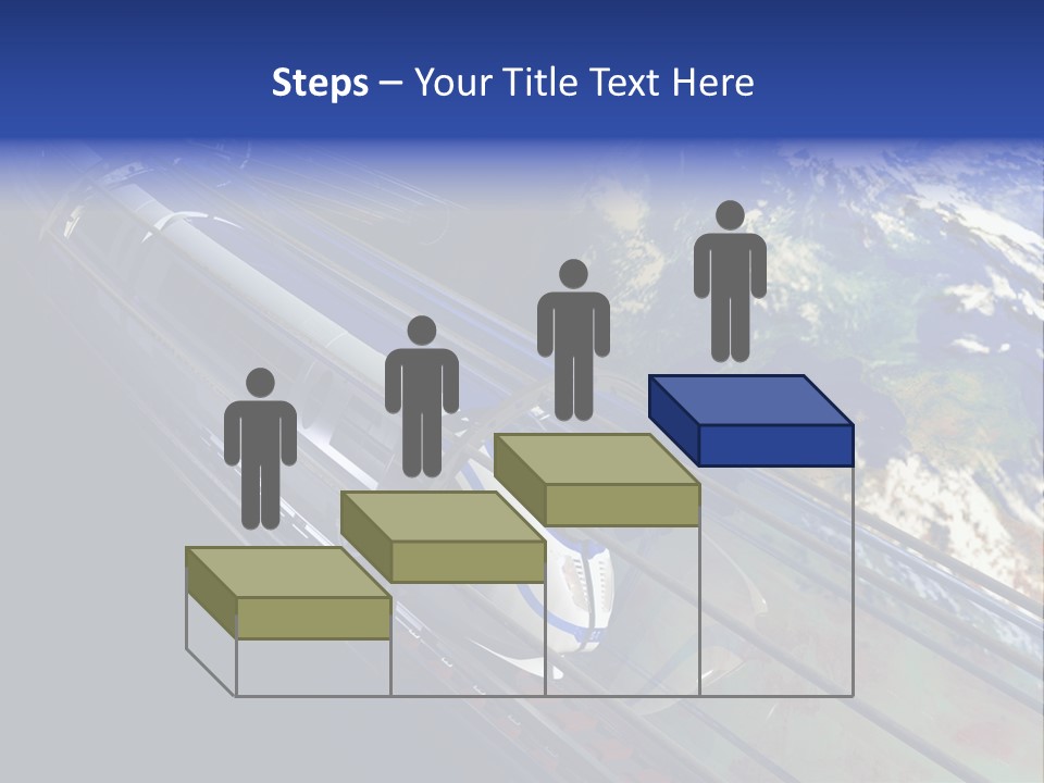 Space Technology Cloud PowerPoint Template