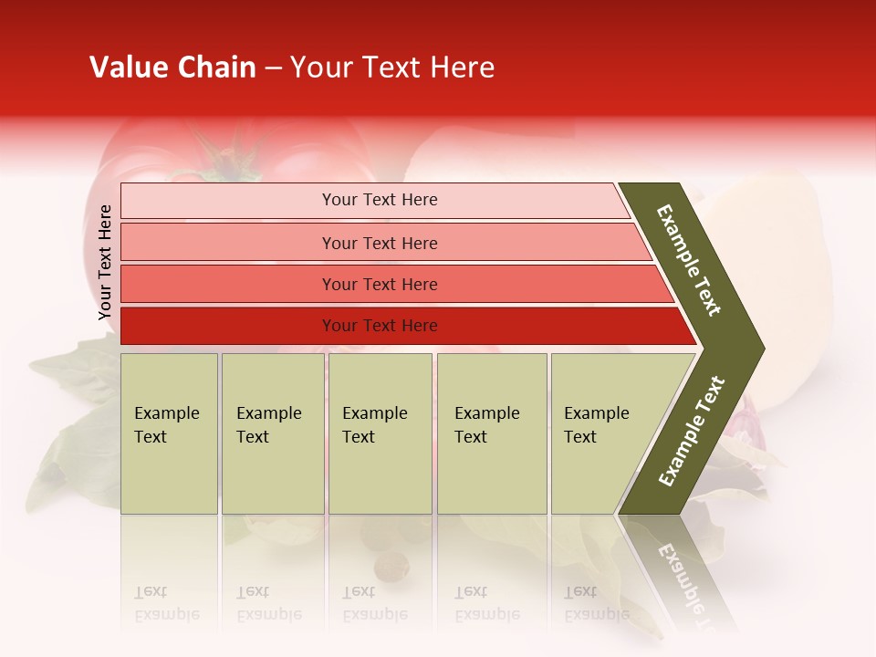 Cheese Fresh Salad PowerPoint Template