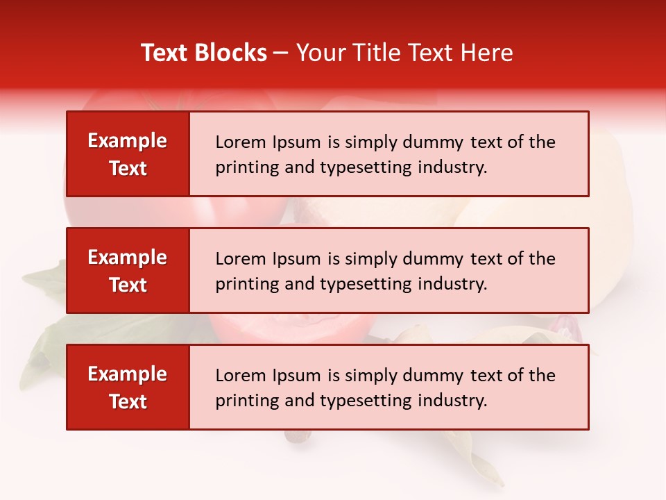 Cheese Fresh Salad PowerPoint Template