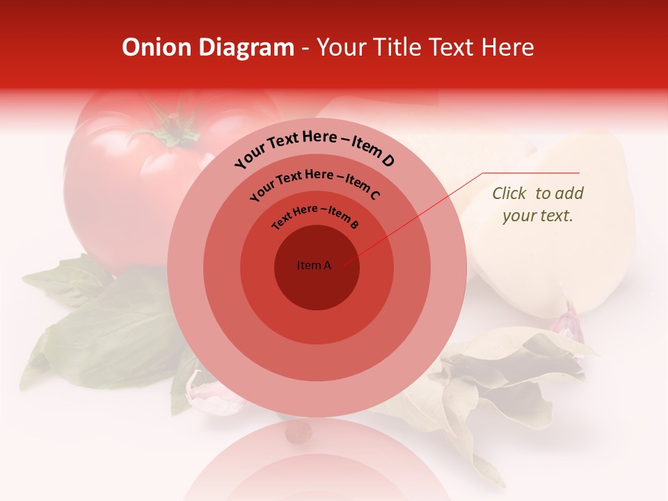 Cheese Fresh Salad PowerPoint Template