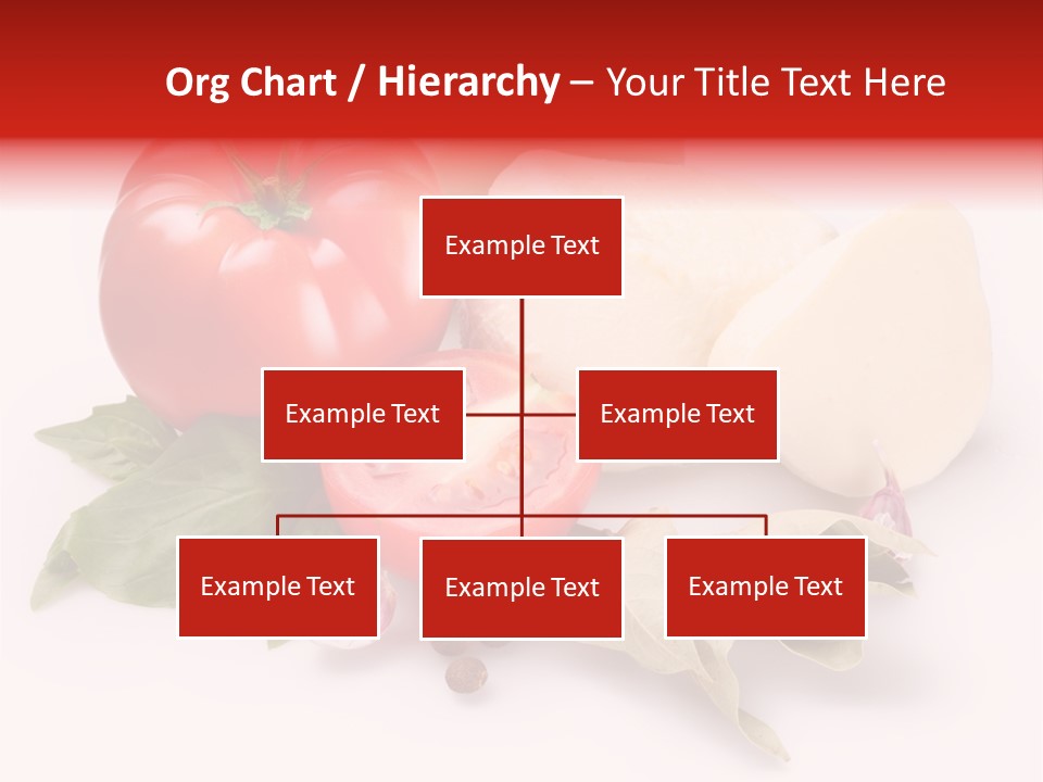 Cheese Fresh Salad PowerPoint Template
