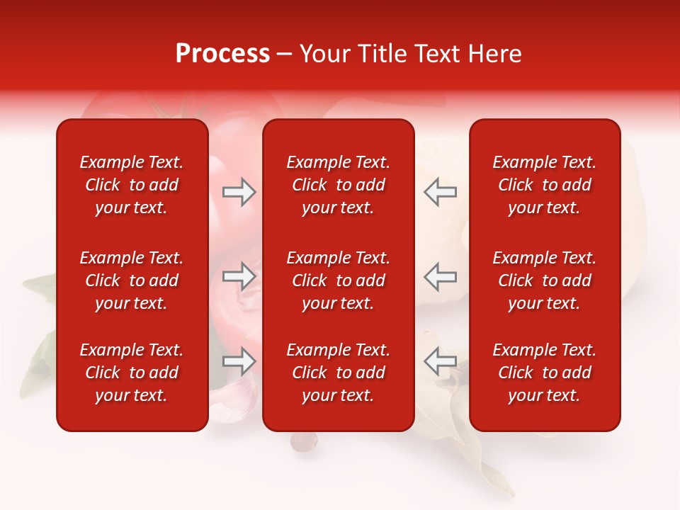 Cheese Fresh Salad PowerPoint Template