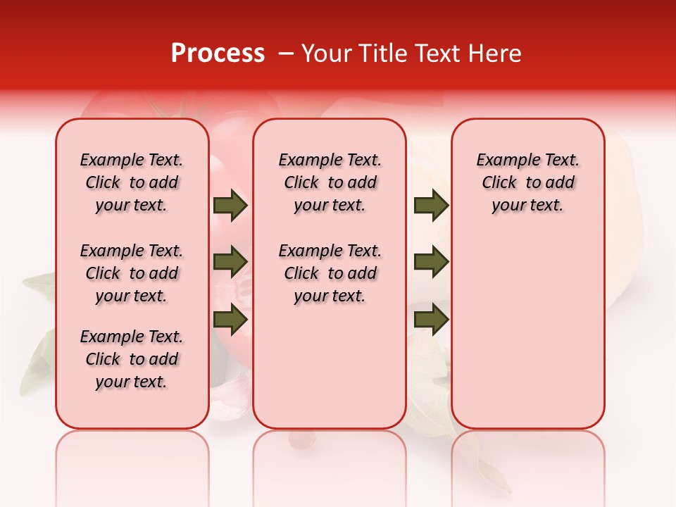 Cheese Fresh Salad PowerPoint Template